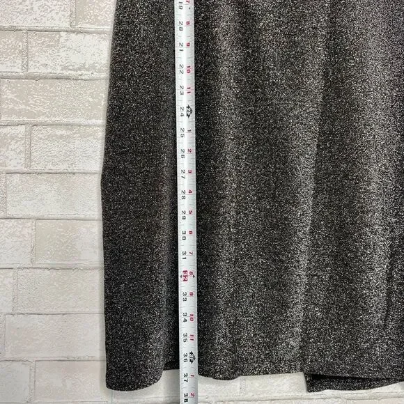 🖤 SERRA 🖤 metallic glitter shimmer wrap optic party dress size XL extra large - Picture 3 of 10